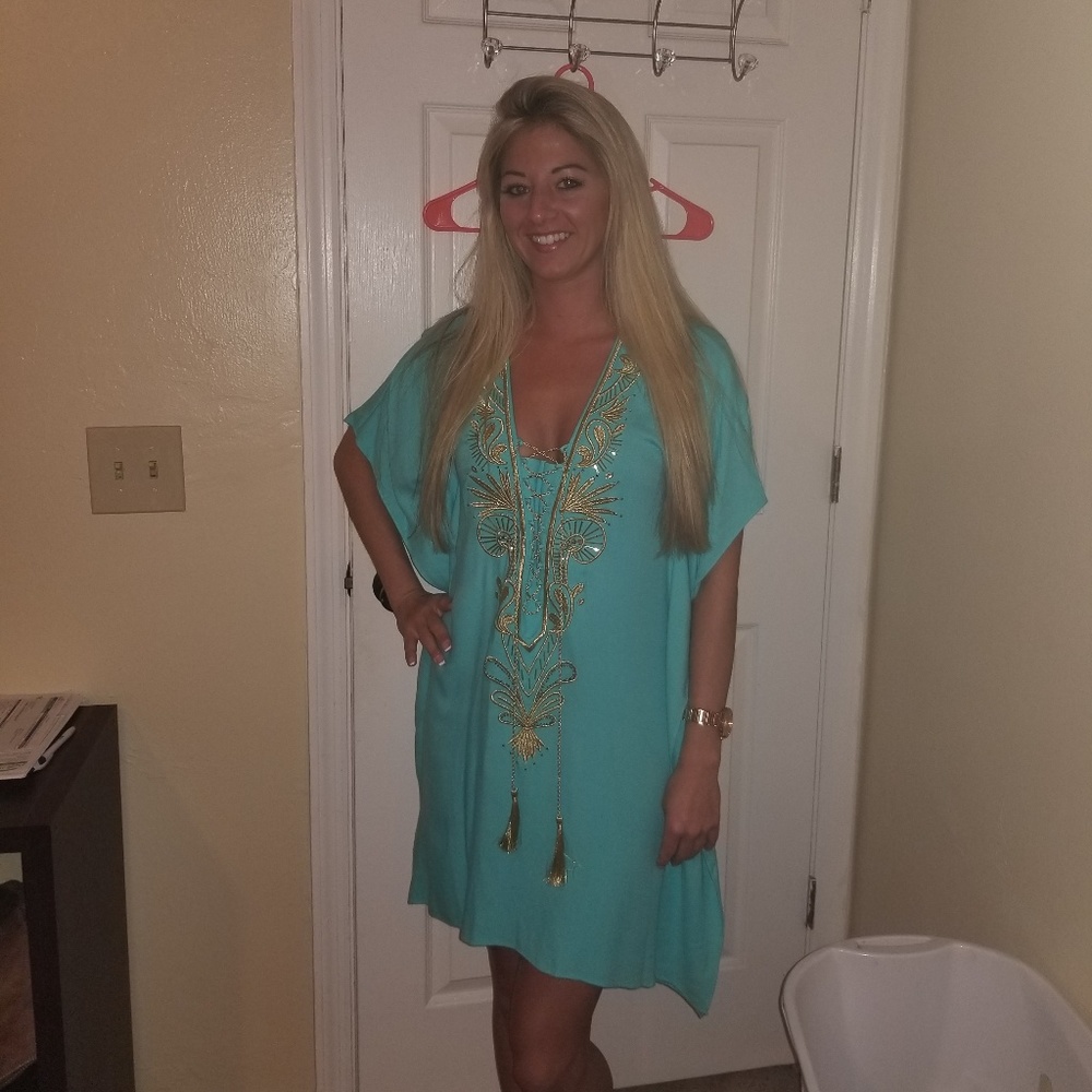 Lilly pulitzer bathing suit cover up
